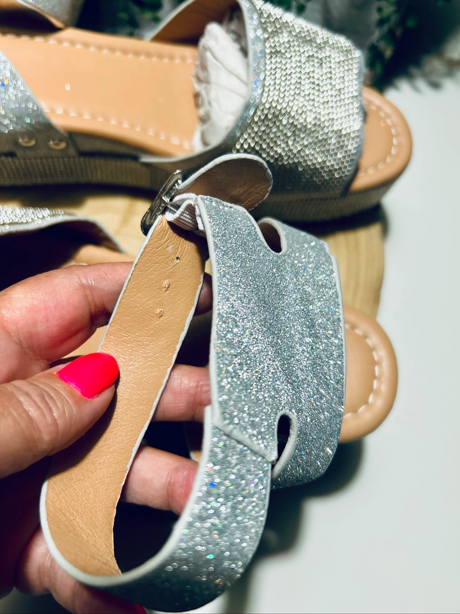 Glitter/Strash Effect Wedges – photo 6